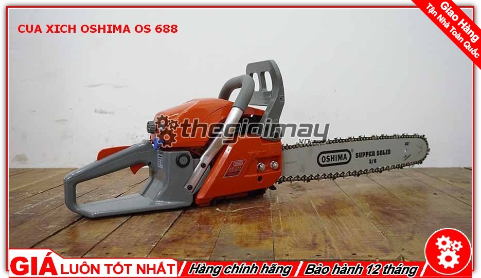 [HCM]Máy cưa xích oshima 688