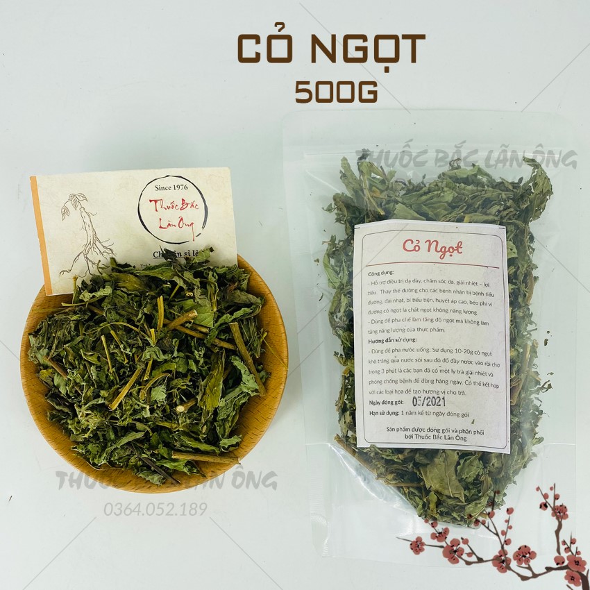 Cỏ ngọt sấy khô 500g