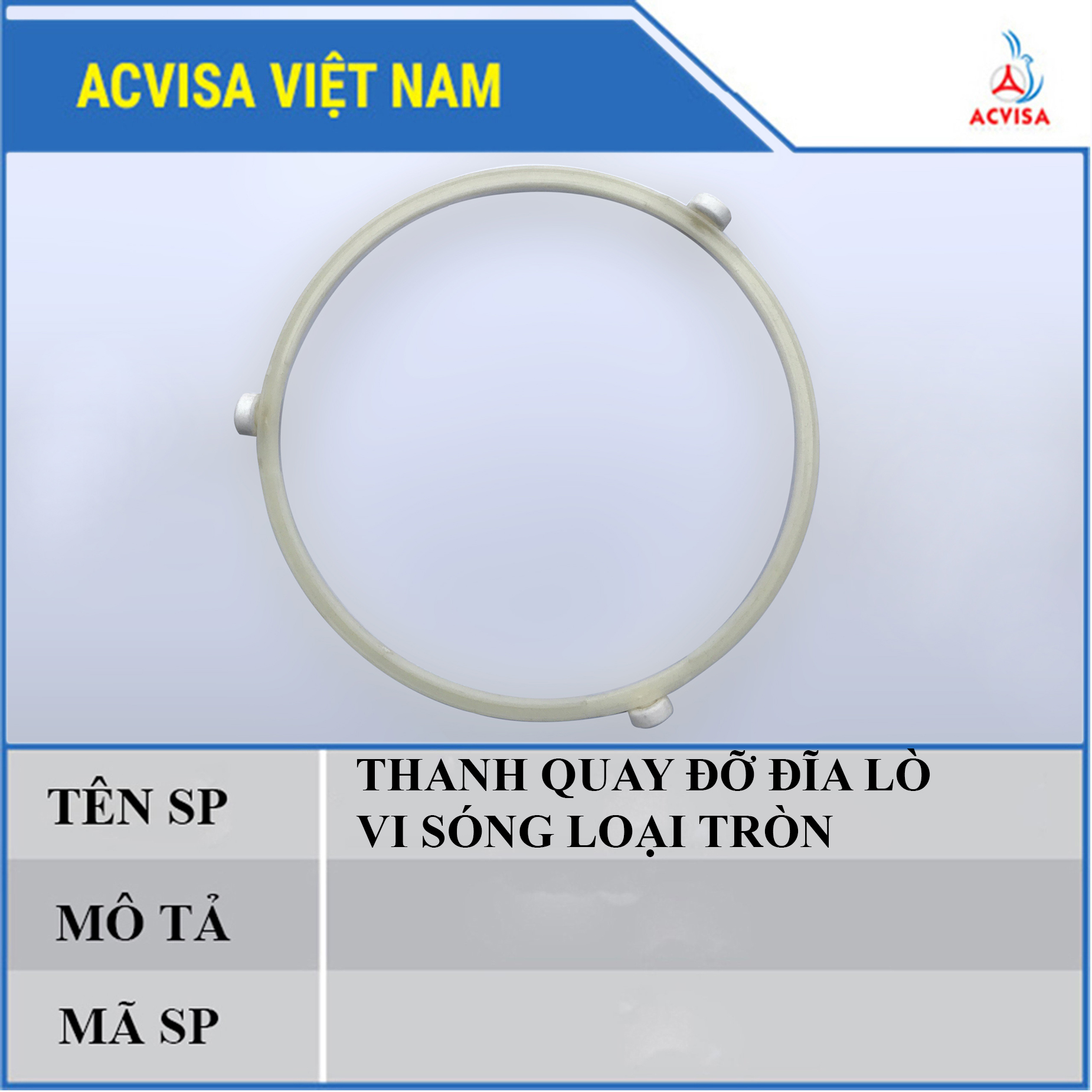 Combo 3 thanh quay đỡ đĩa lò vi sóng