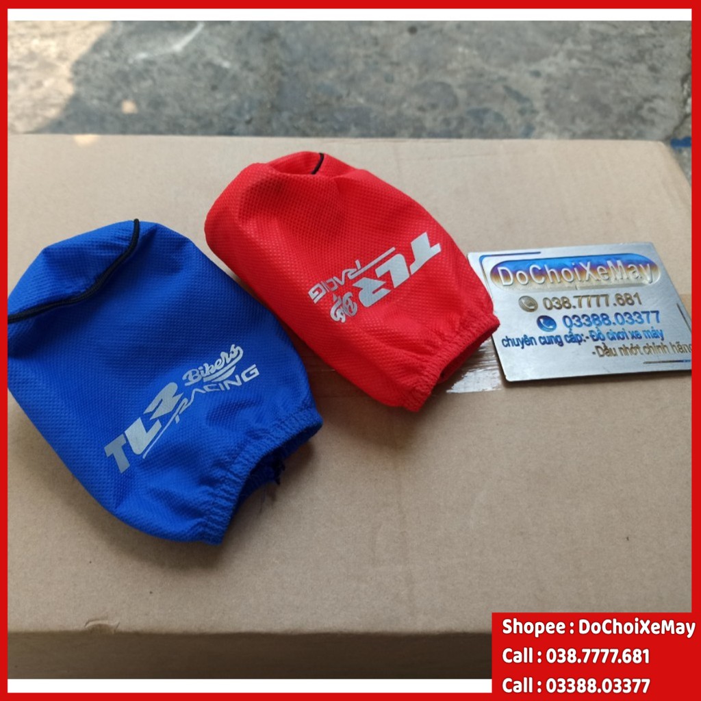 [HCM]Áo Mưa Túi Trùm Lọc Gió Pô Air Trụ 1280 K&N Uma Dna Bmc Chống Nước Tuyệt Đối Hiệu Quả Cao - Đỏ-Uma Racing