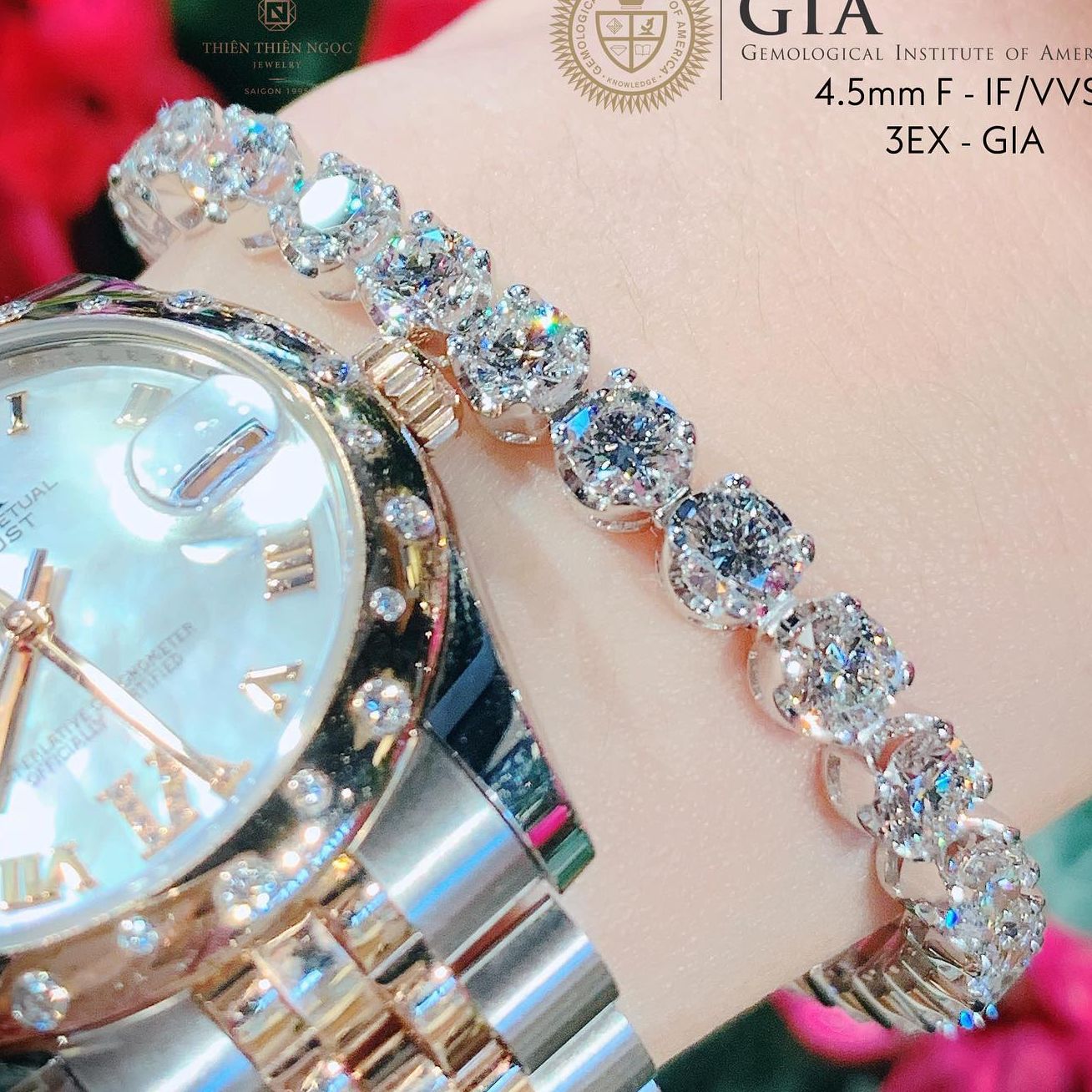 Gado l4332 white gold plated sterling silver women bracelet high grade beautiful women bangle diamond bracelet sterling silver plated Italian bracelet white gold bangle jewelry Gado l4332-non black promise