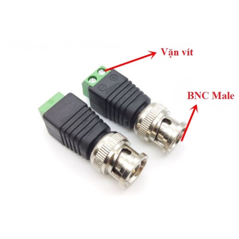 Jack Bnc Bắt Vít Cho Camera