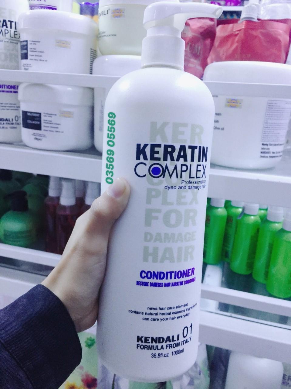 Dầu xả phục hồi mềm mượt tóc Kendali 1000ml