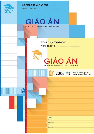 Sổ Giáo Án 200 Trang Mã 3071 Hải Tiến