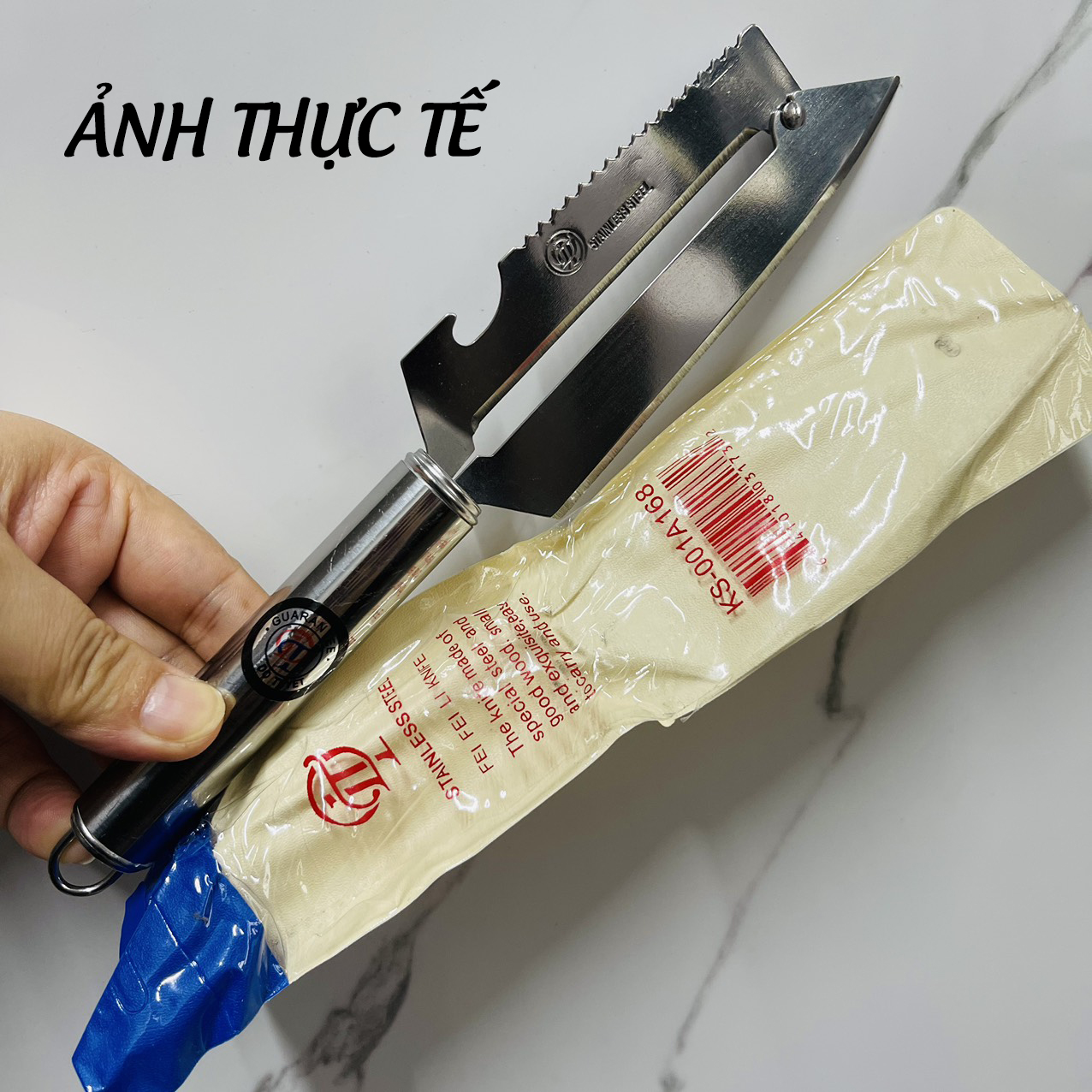 Dao Gọt Nạo Củ Quả 2in1, Dao Nạo Gọt Rau Củ Quả 2 Lưỡi Bằng Inox, Dao bào đa năng inox lưỡi dài siêu bén cao cấp Tramanhshop