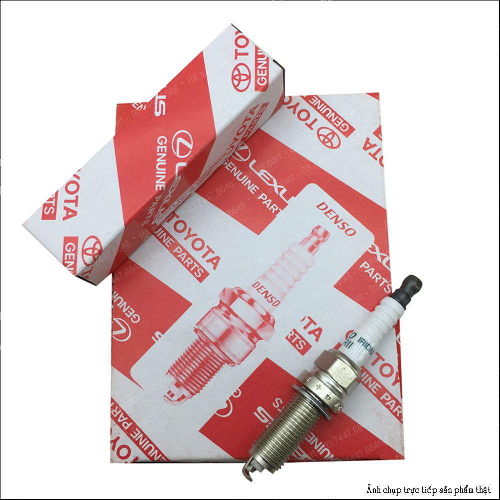 Bugi Denso Iridium mã 90919-01253 chân dài dùng cho Toyota Vios, Altis, Yaris, Wigo (TOT)