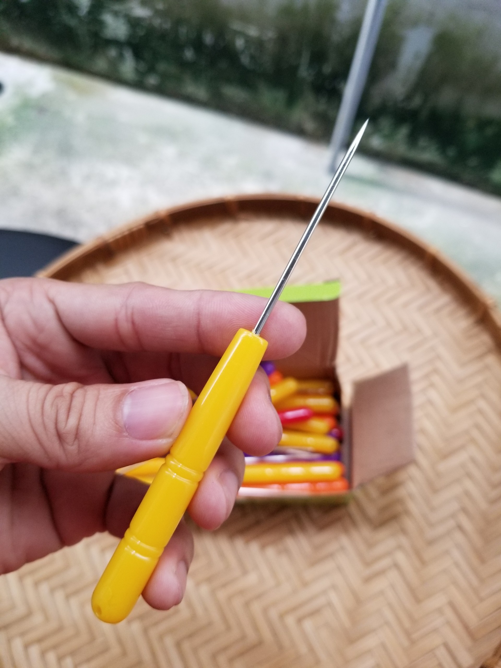 Combo 5 cây que vuốt cánh, que đục lỗ