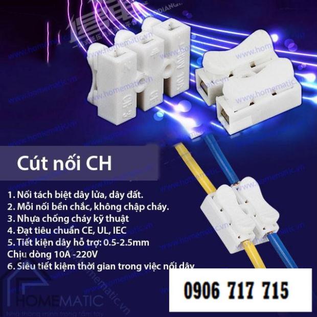 Bộ 50 Cút nối dây điện CH-2 _TKDN