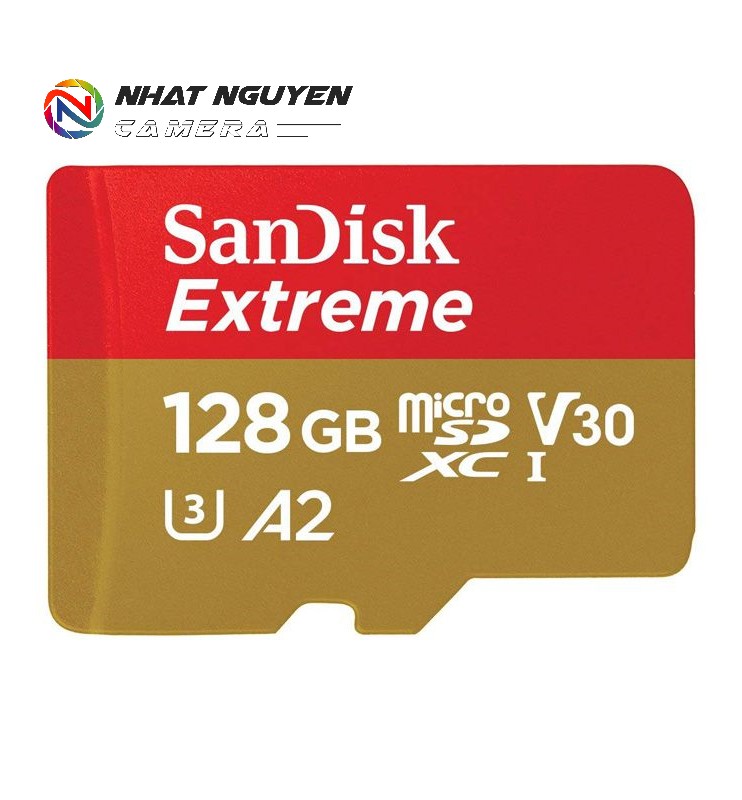 Thẻ microsd 128gb sandisk extreme 160mb/s a2 u3 v30