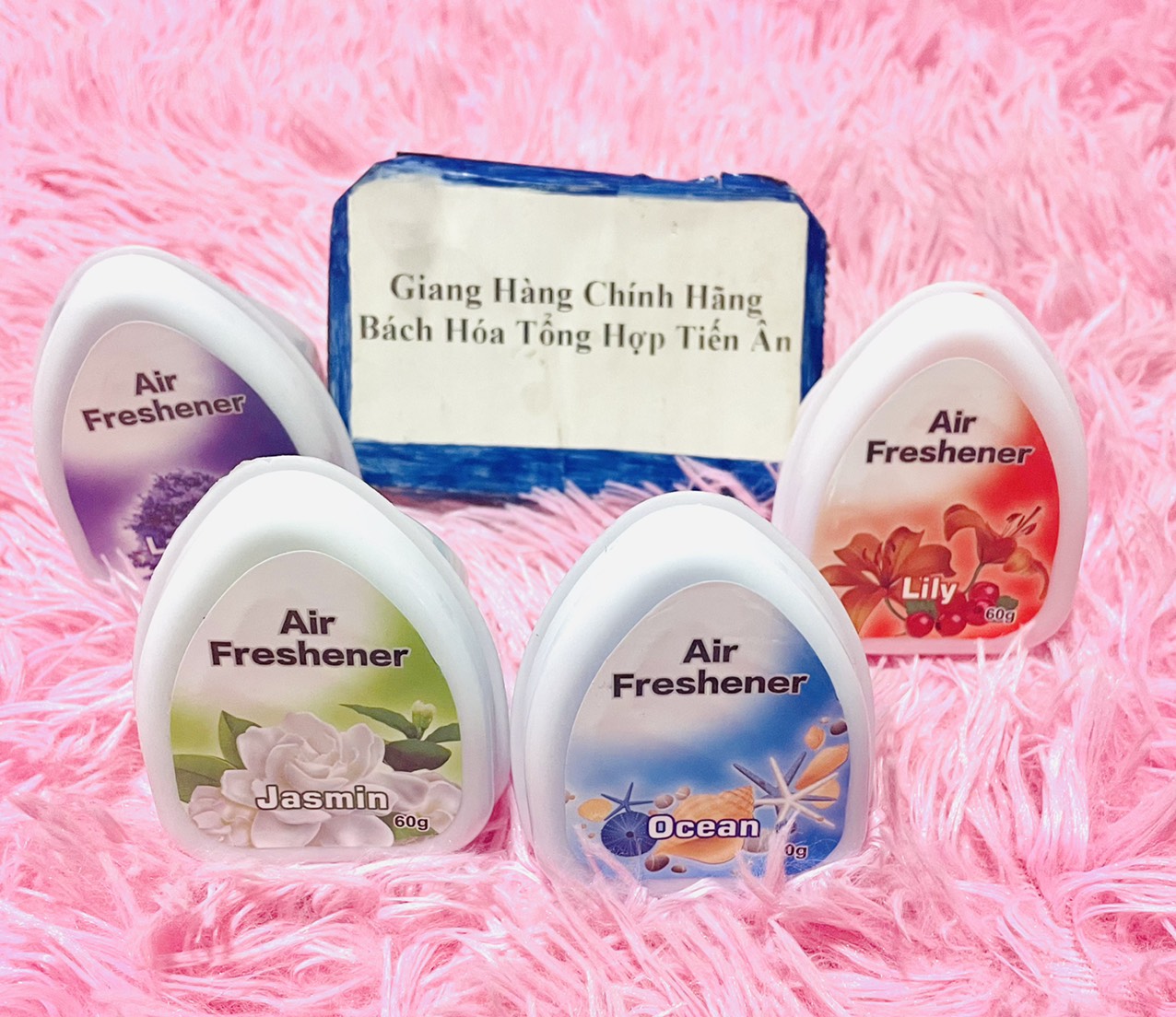 Lốc Sáp thơm khử mùi Clean&Fresh 4 PACK x 60g