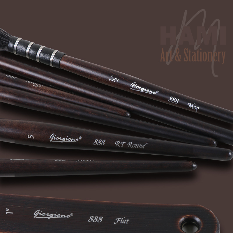 Cọ Vẽ Giorgione cao cấp set 10 cọ