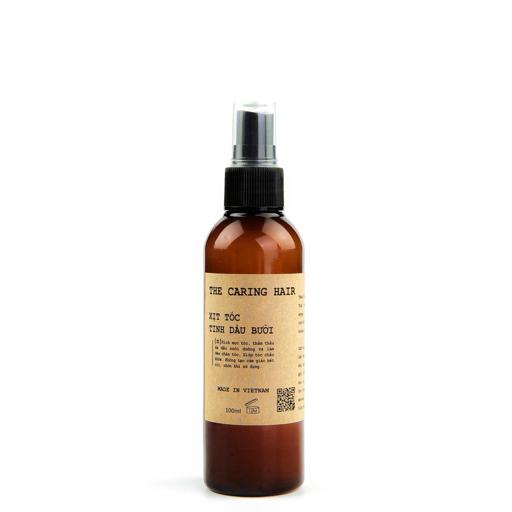 Xịt Tóc Tinh Dầu Bưởi The Caring Hair ( Kích Mọc Tóc - Giảm Rụng )
