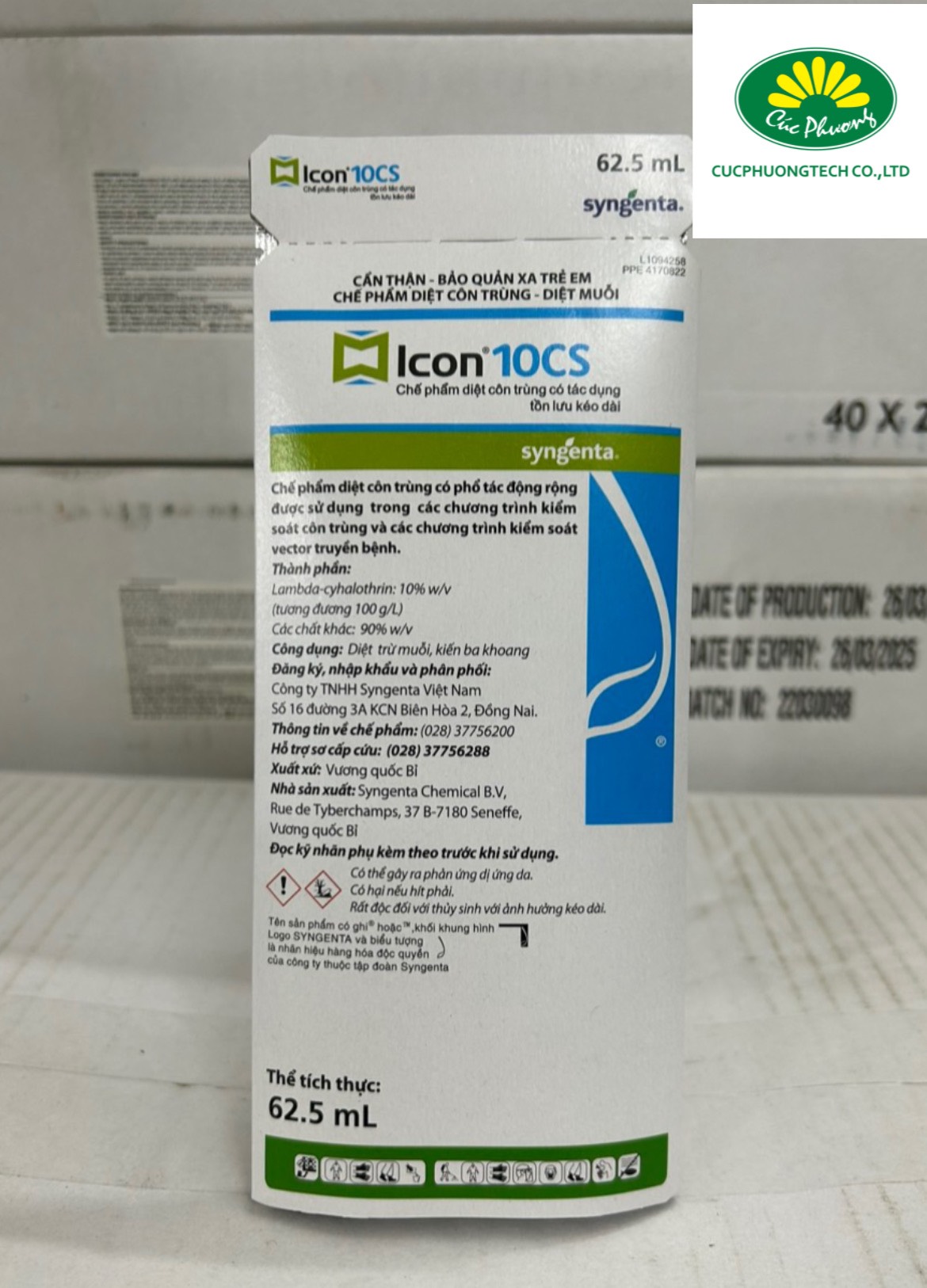 Thuốc diệt muỗi ICON 10CS hiệu quả