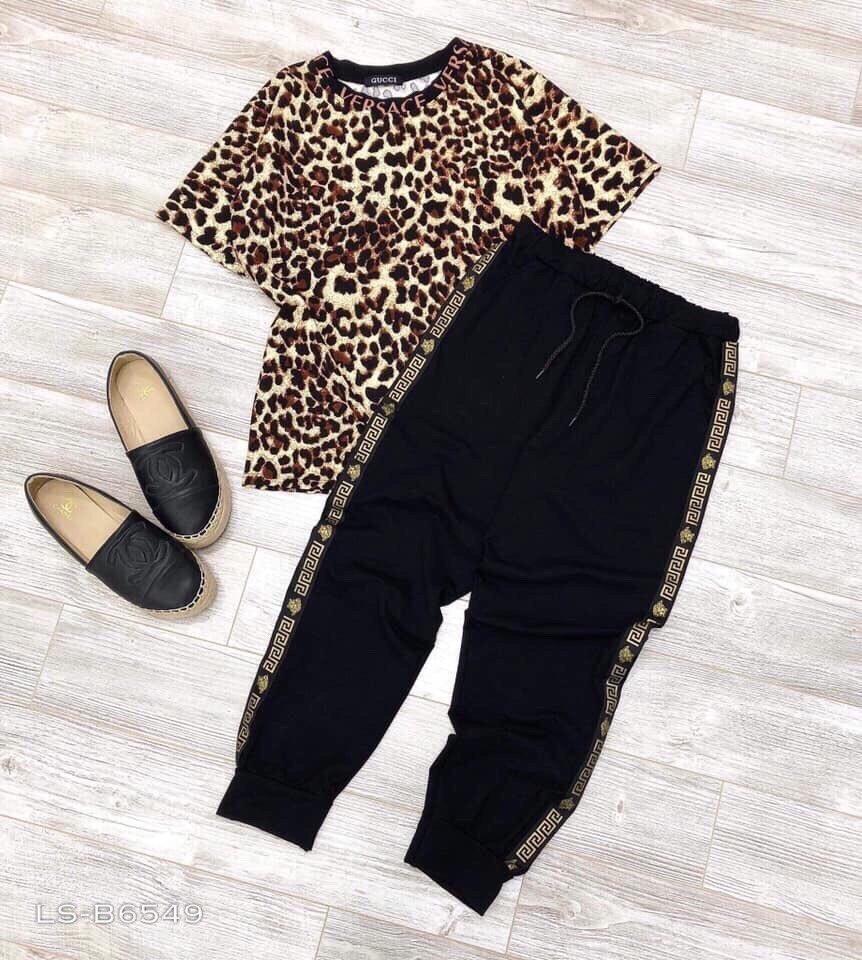 SET ÁO VÀ QUẦN DA BEO SIEU HOT
