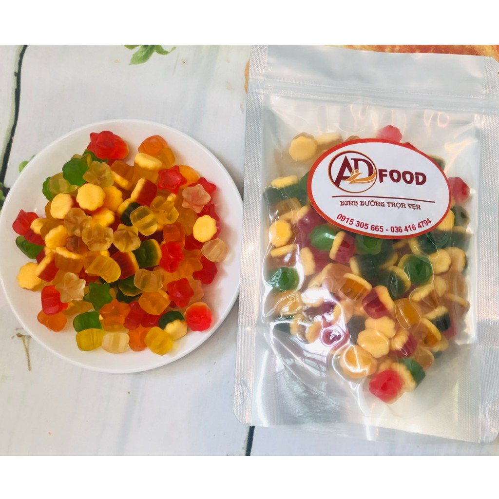1KG kẹo dẻo chip chip đủ màu sắc sặc sỡ