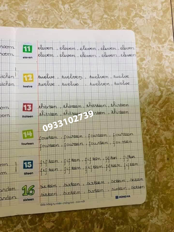 Sticker từ vựng tiếng anh đủ các khối lớp - Smart Start