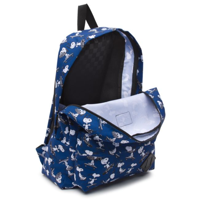 [HCM][ TẶNG KÈM VỚ ] Balo Van.s Peanuts Old Skool Backpack – Blue