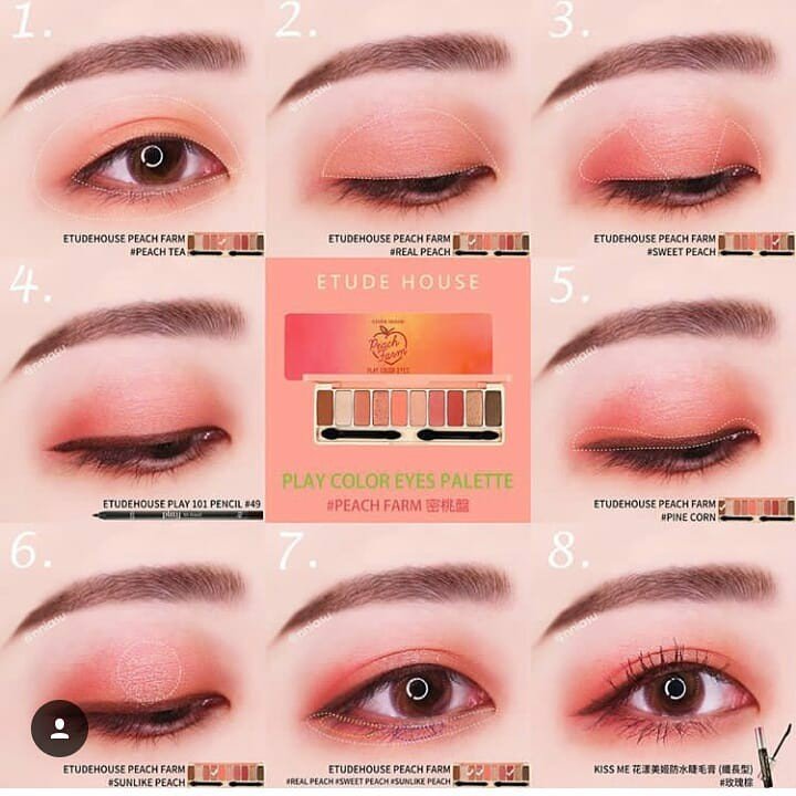 Phấn Mắt Etude House Play Color Peach Farm (90g)
