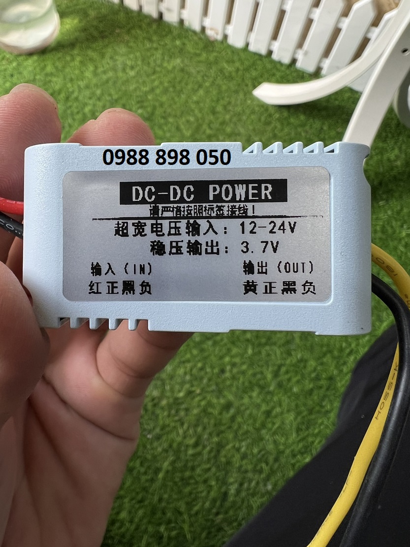 Bộ Chuyển Đổi điện Nguồn DC Từ 12V Sang 3.7v