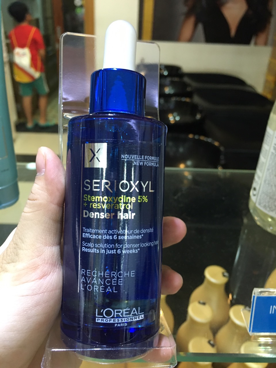 Tinh Chất L'Oréal Professionnel Kích Thích Mọc Tóc 90ml Serioxyl Denser Hair