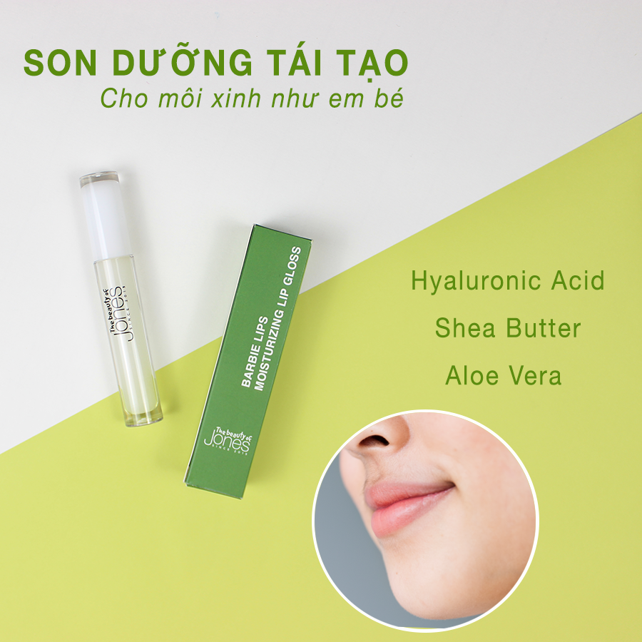 Son dưỡng môi Barbie Lips Moisturizing Lip Gloss 5gr