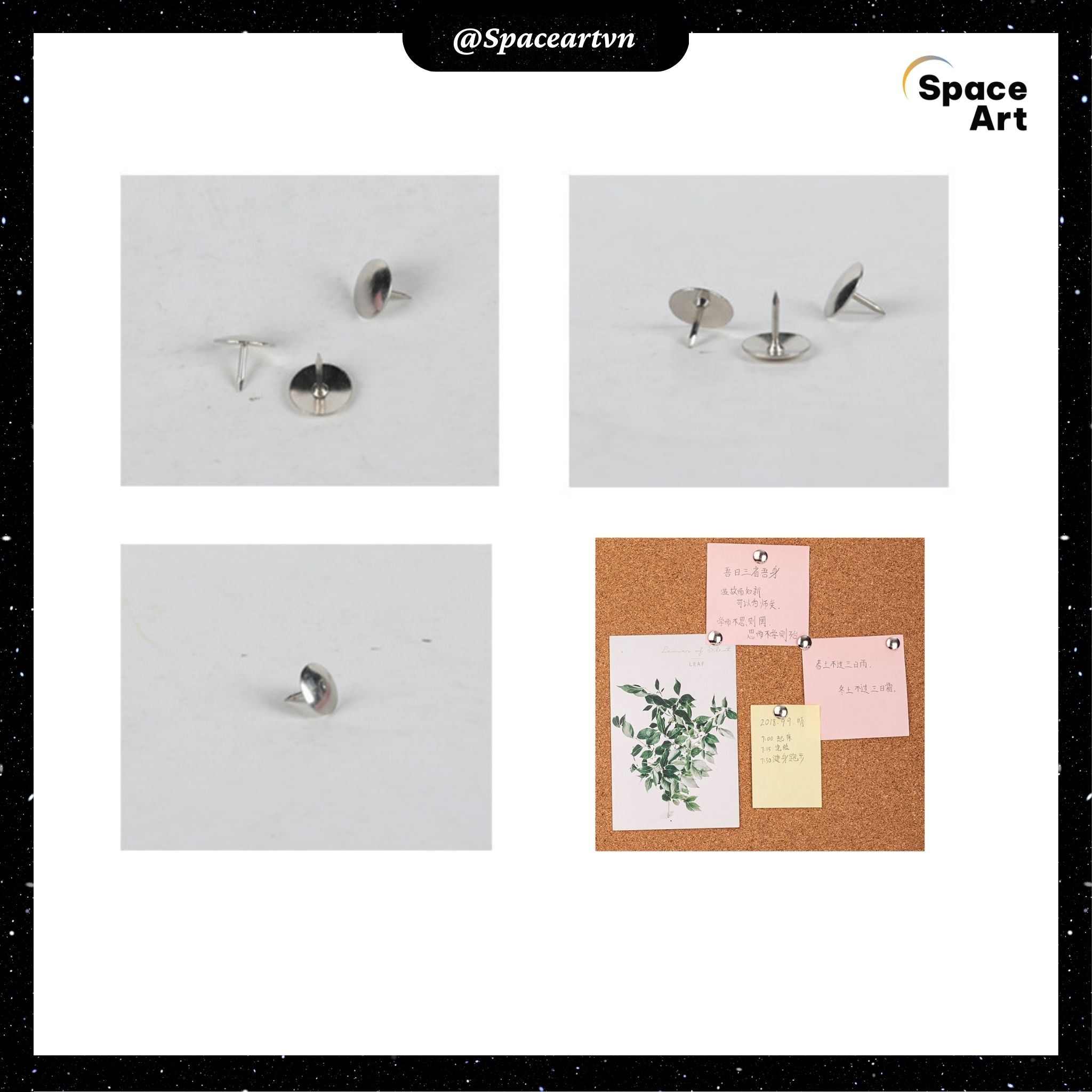 Đinh Dù - Đinh Ghim Deli No.0022 (Thumb Tacks Deli)