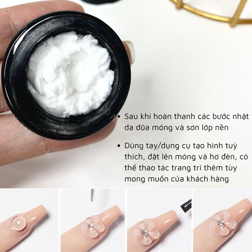 gel nặn hoa không cần lưu huỳnh