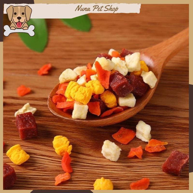 Snack dinh dưỡng Bibimbap cho cún