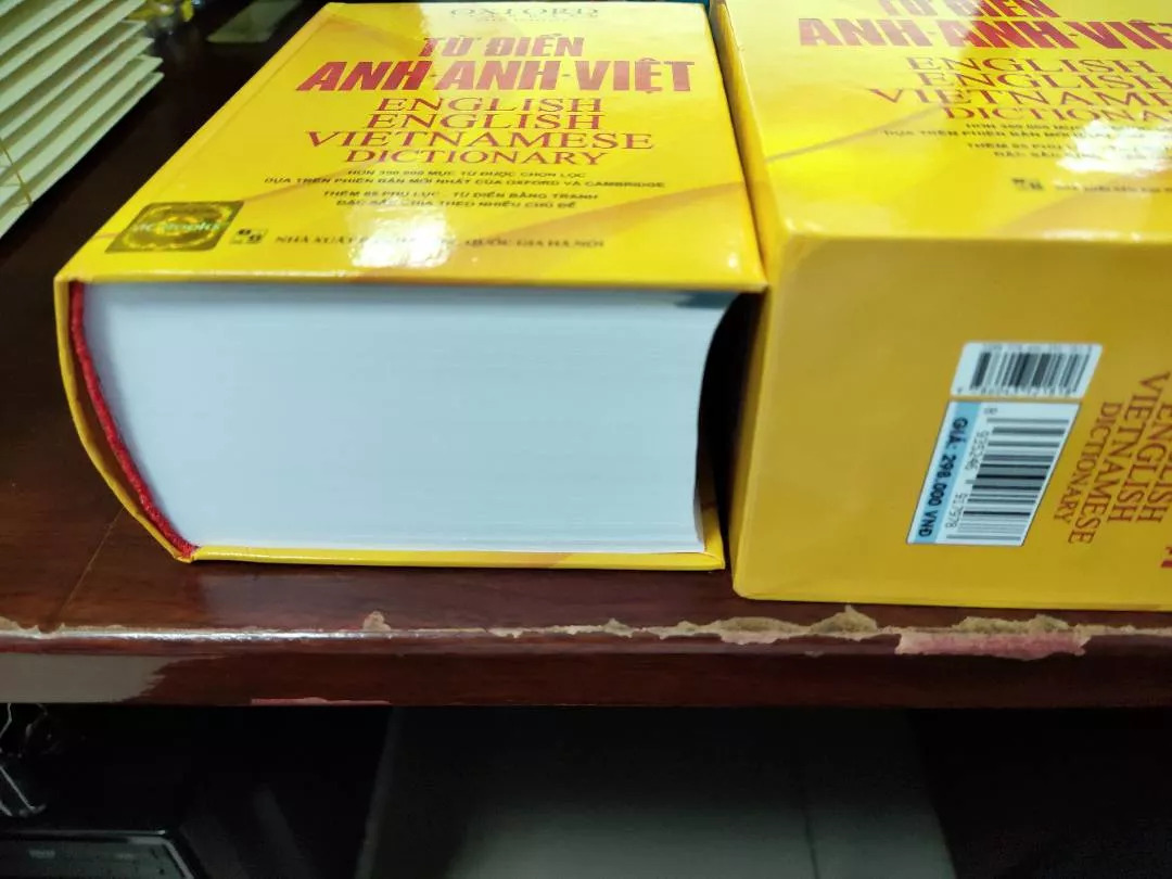 Từ điển Anh - Anh - Việt ( bìa vàng) Cứng