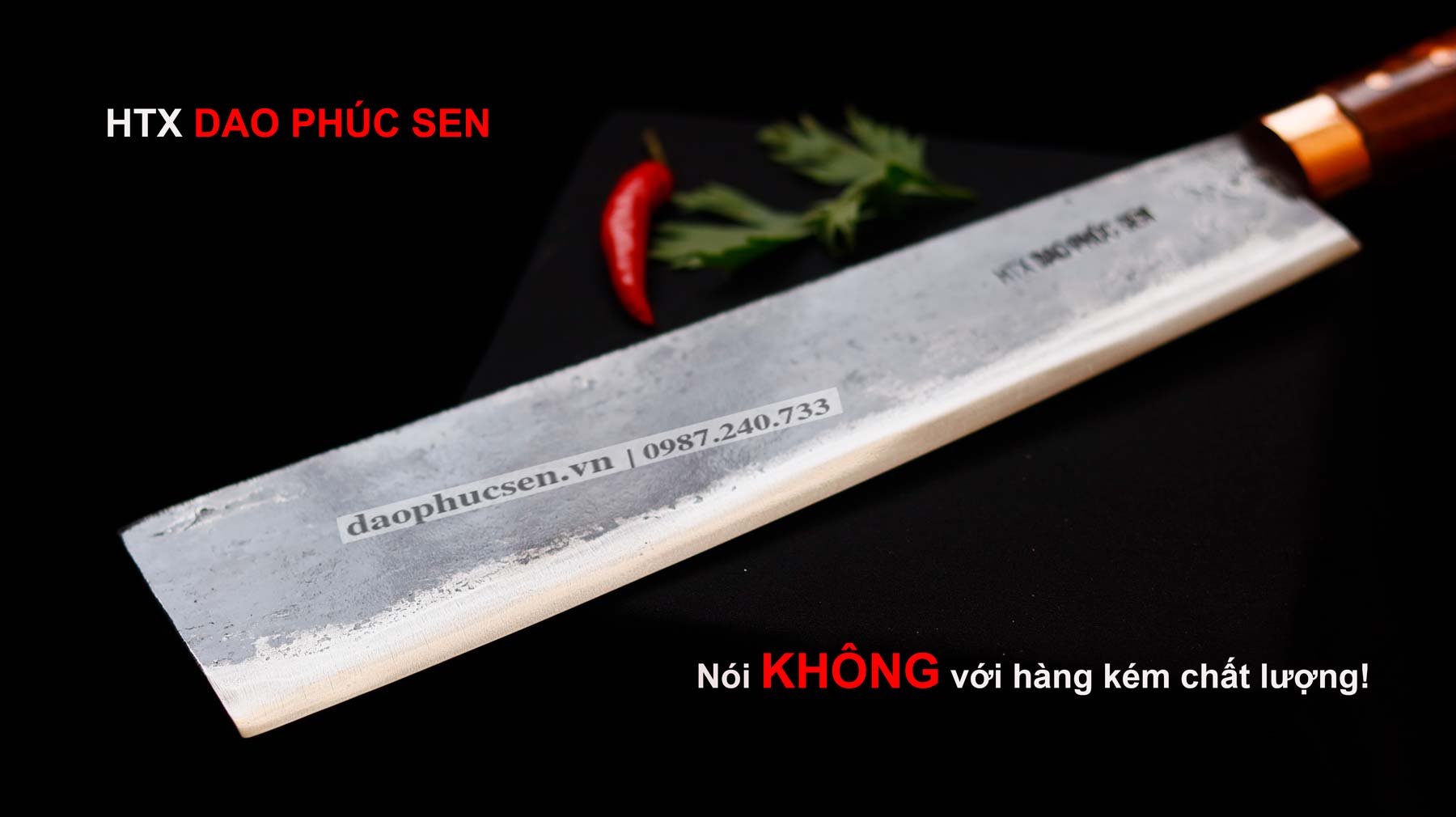 Dao dao tông chặt gà nhíp xe G07DD