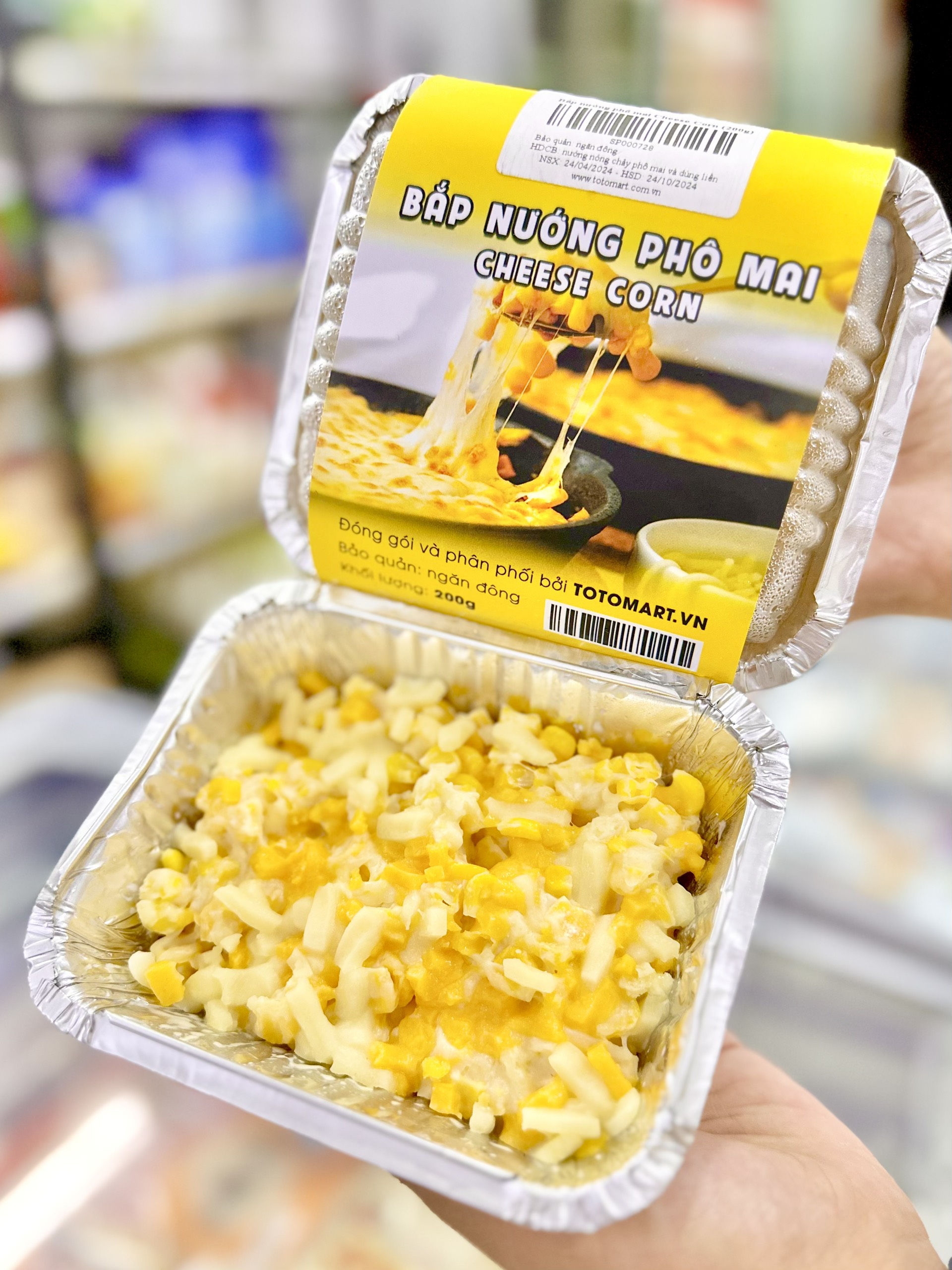 Bắp nướng phô mai Cheese Corn (200g)