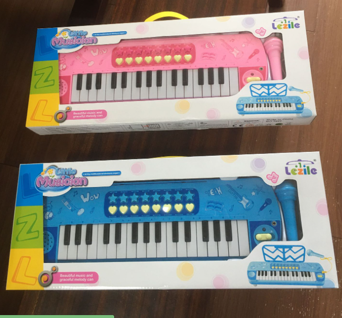 Đồ Chơi Đàn Piano Cho Bé Có Đèn Nhạc Và Micro Chuẩn Âm