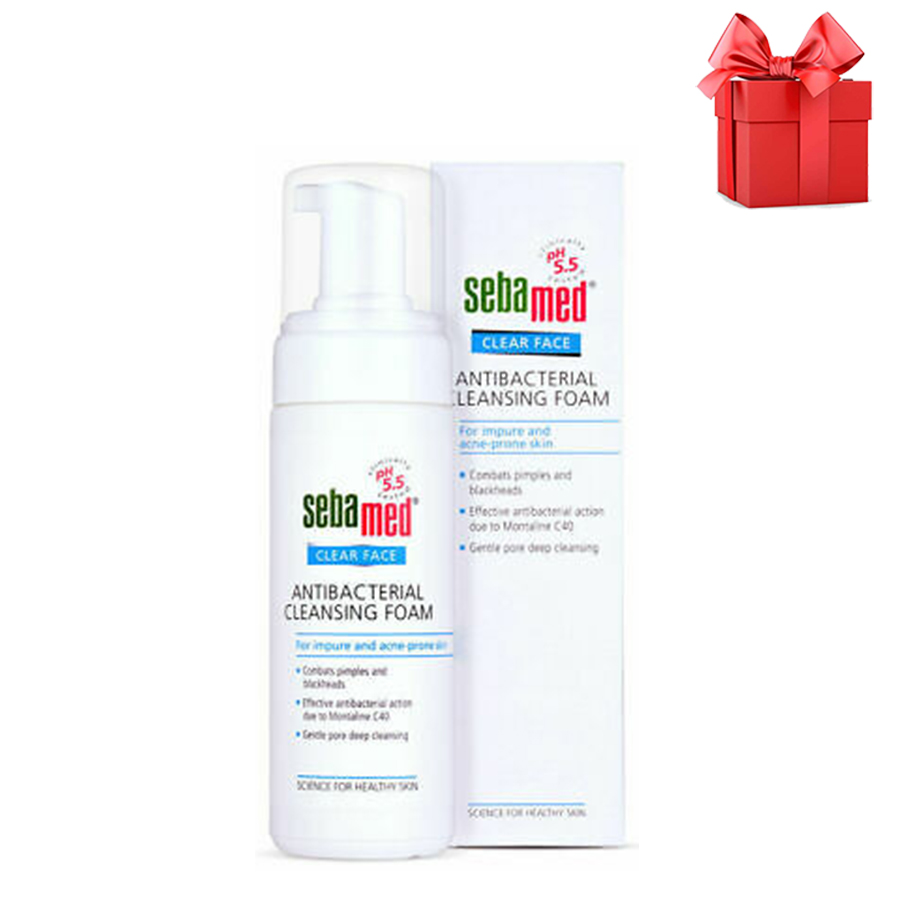 Sebamed pH5.5 Clear Face AntiBacterial Cleansing Foam 150ml