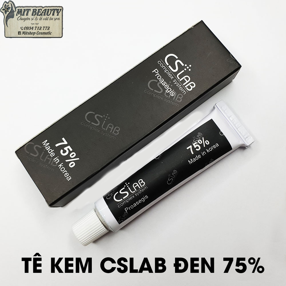 Ủ tê cslab đen 75% giảm đau nhanh