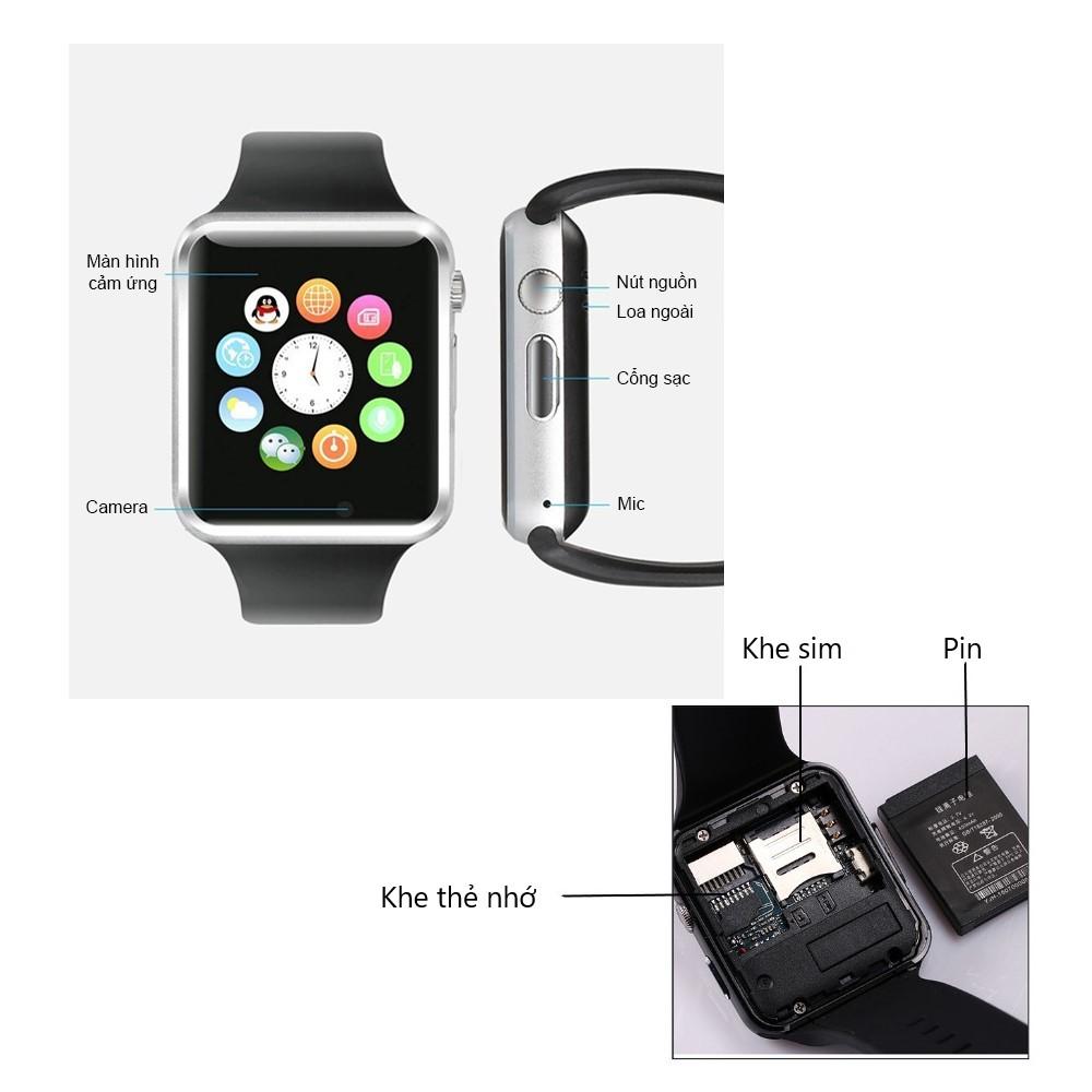 [HCM]Đồng hồ thông minh A1 Plus (nghegọi) giá rẻ BH 1đổi 1