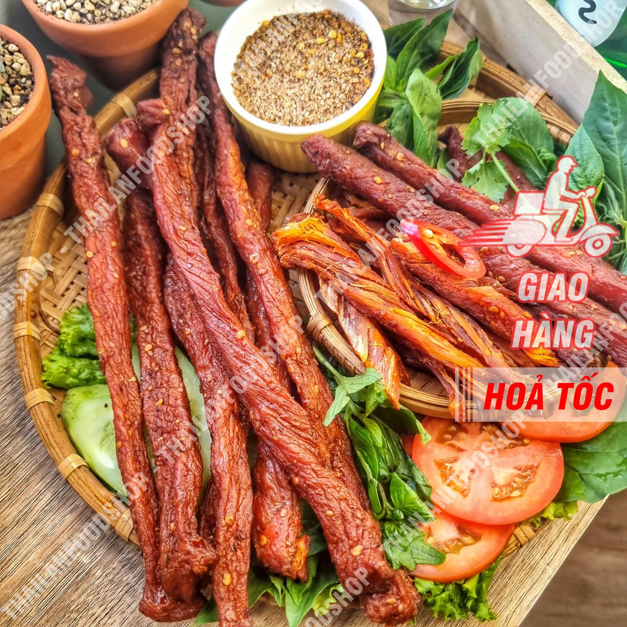 Thịt Nai Gác Bếp Túi HCK 500Gr