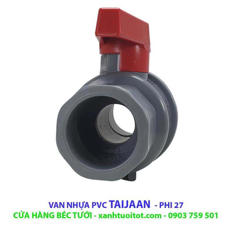 [HCM]Bộ 5 VAN NƯỚC PVC PHI 27 - TAIJAAN
