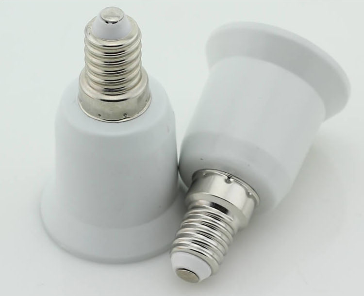 Adapter for Converting E14 to E27 Screw-In Sockets