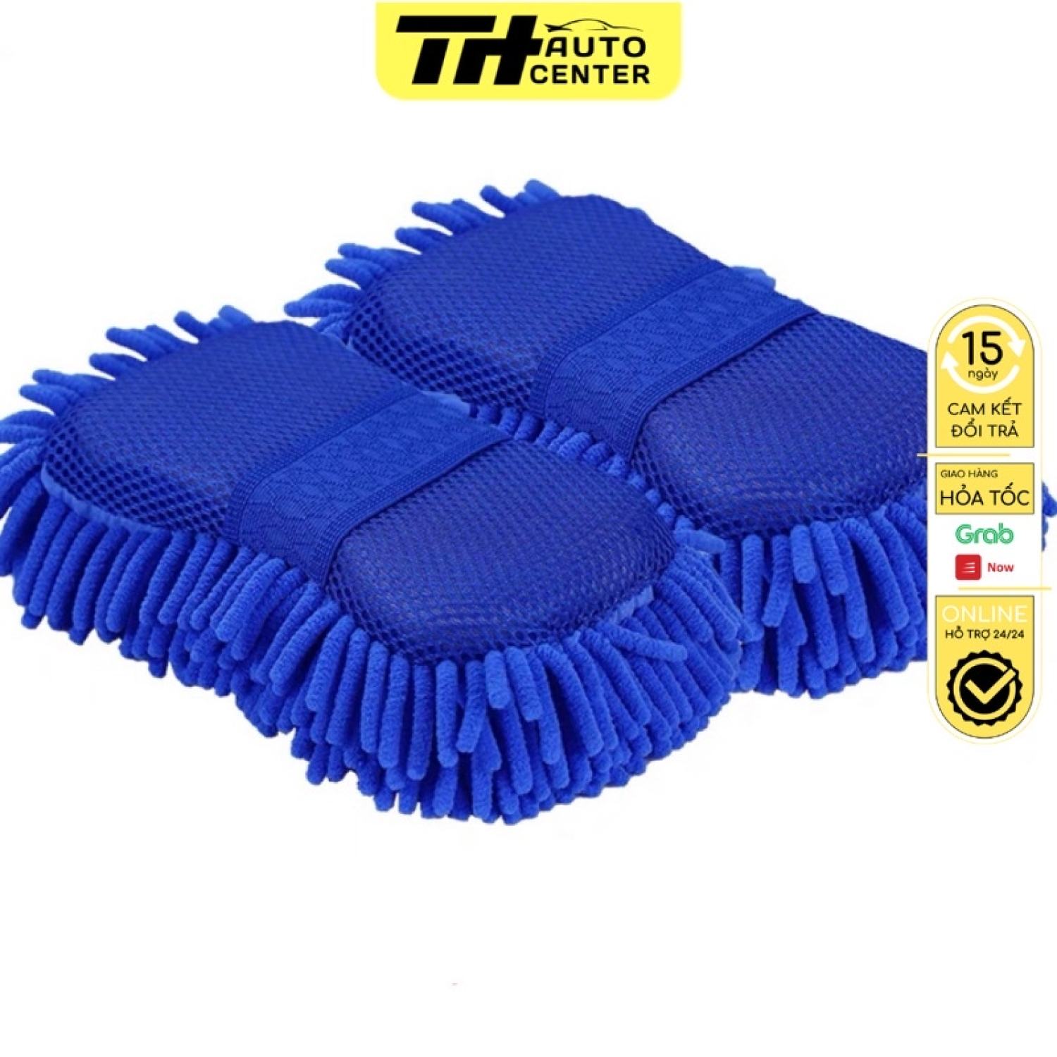 Khăn lau san hô microfiber rửa xe siêu thấm hút (giao màu ngẫu nhiên)