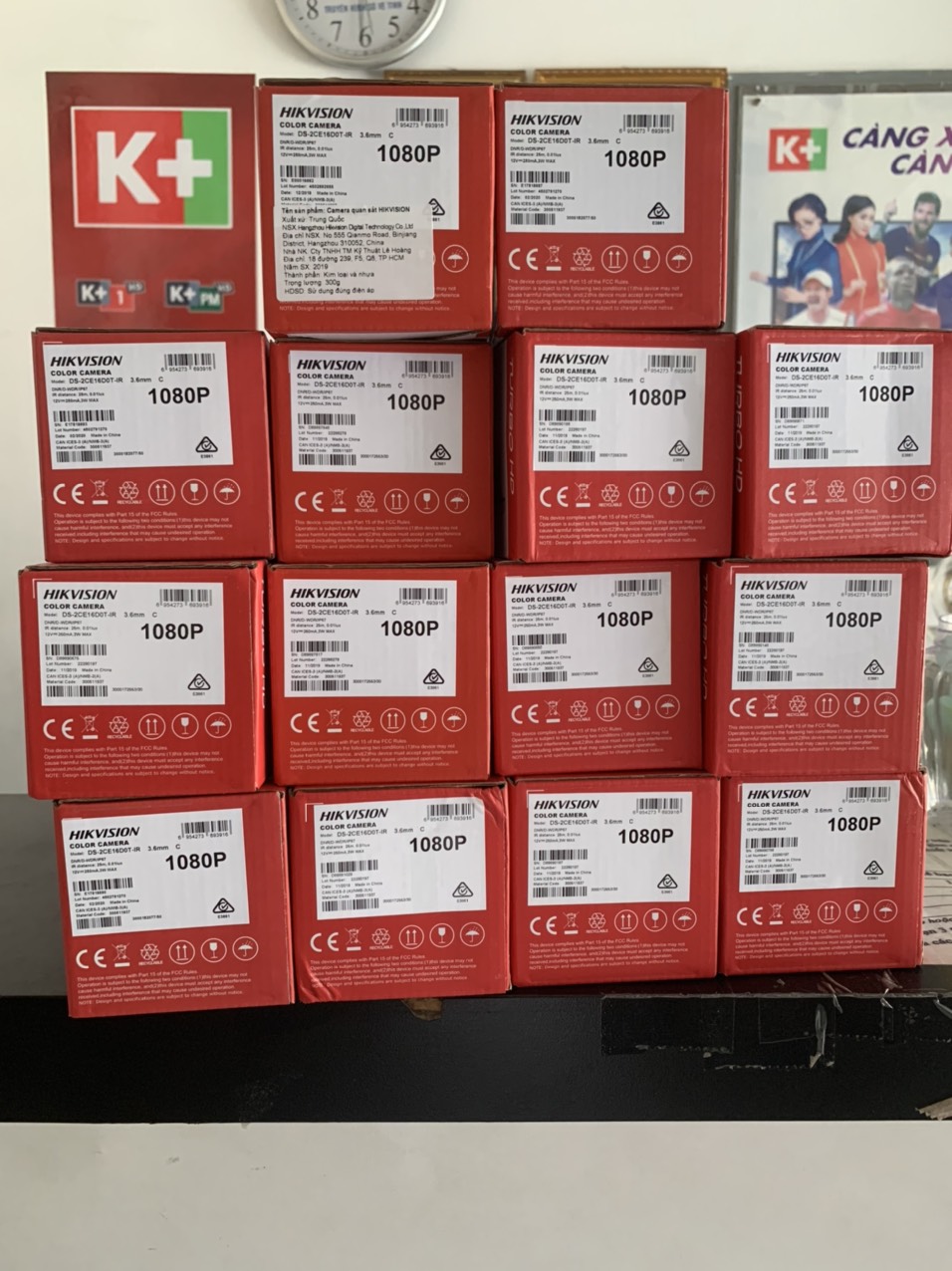[HCM]Camera quan sát DS-2CE16D0T-IR (HD-TVI 2M)