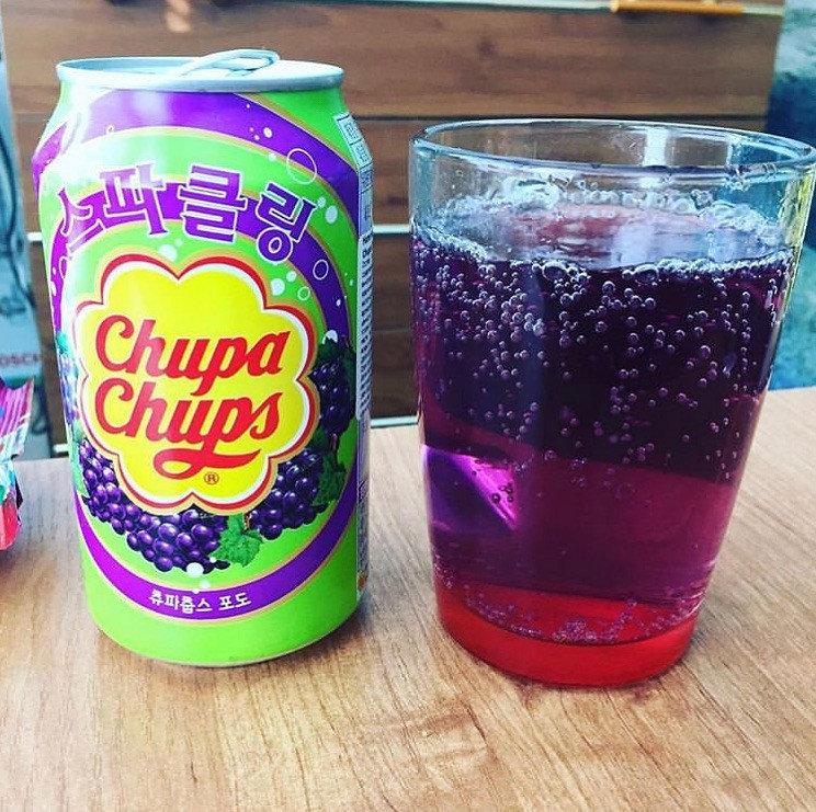 HCM - Nước ngọt Chupa Chups lon Hàn Quốc 345ml