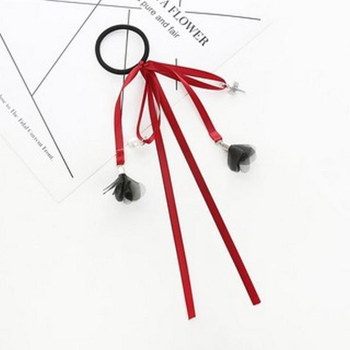 Buộc tóc hoa rơi buộc tóc Hàn quốc cột tóc cổ trang dễ thương dây tóc tiên nữ