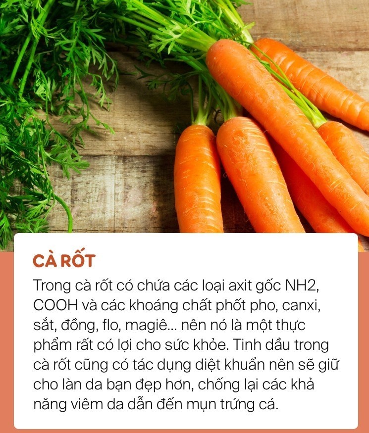 Bột cà rốt nguyên chất 100%- Thơm ngon  50gr