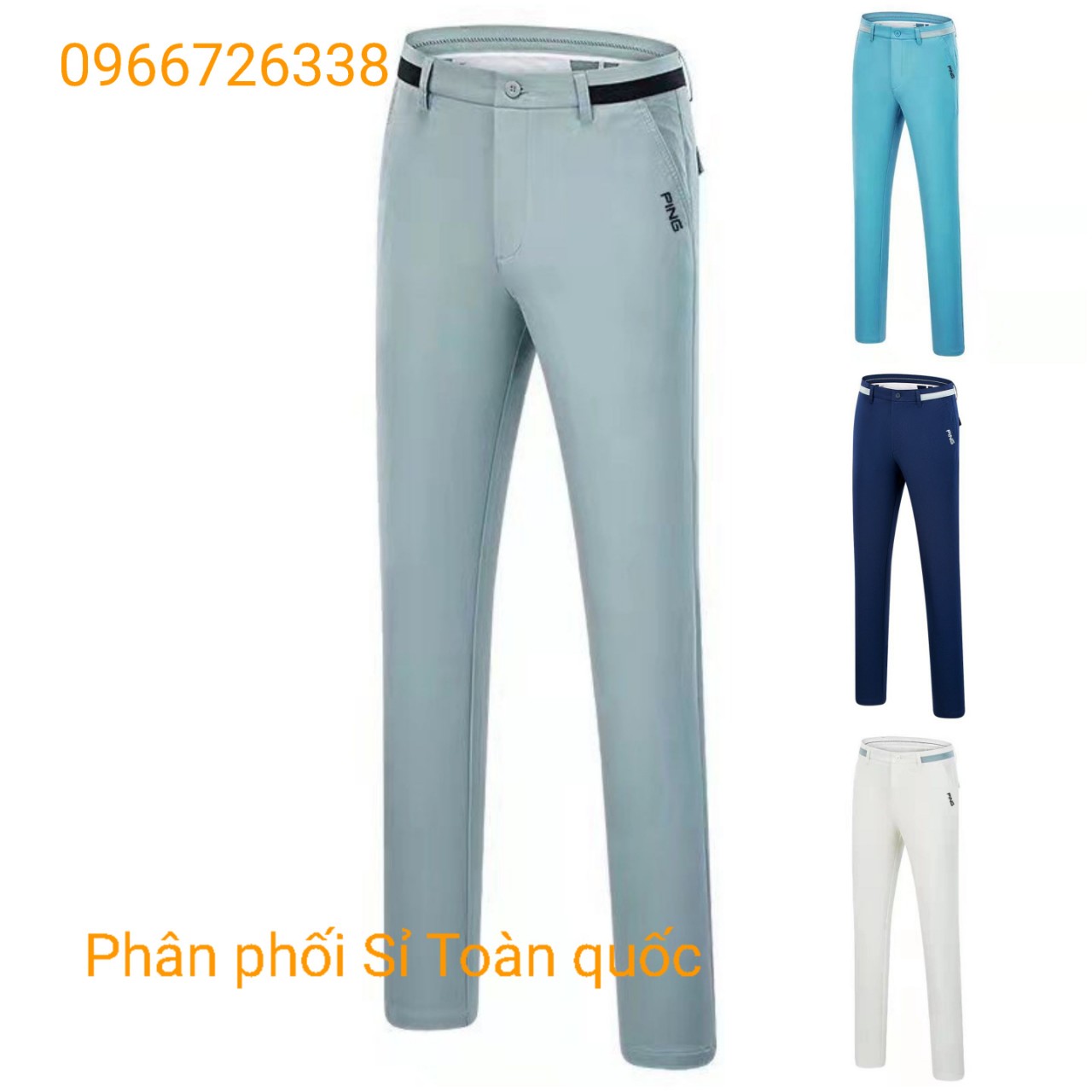 Quần Dài Golf Nam – Quần Đánh Golf Ping - Co dãn 4 Chiều