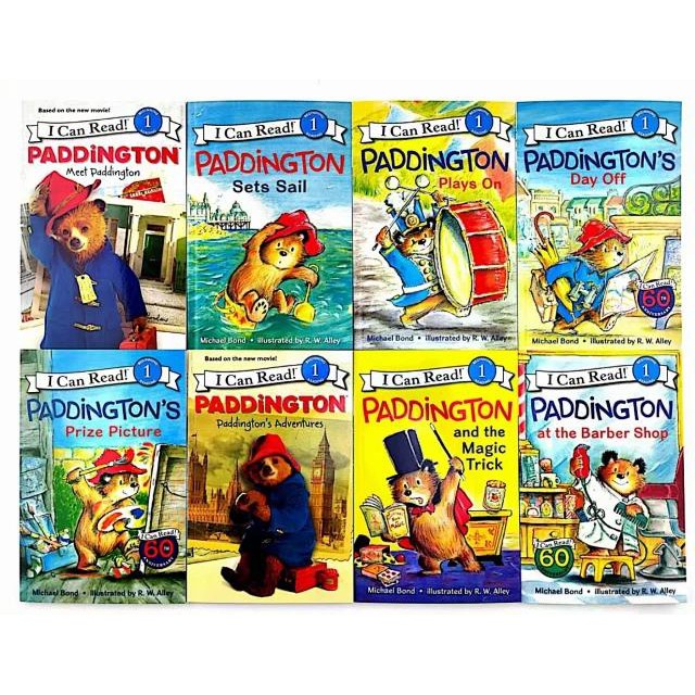 Bản nhập 8q - I Can Read Paddington Level 1