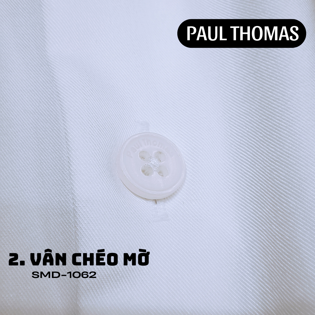 ÁO SƠ MI DÀI TAY TRẮNG VÂN CÁC LOẠI - PAUL THOMAS