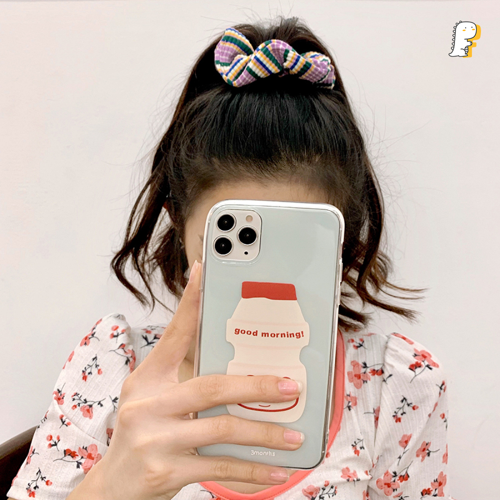 Scrunchies thun cột tóc vải len