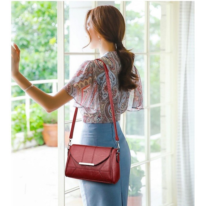 Túi xách nữ da công sở đeo chéo TDC5
