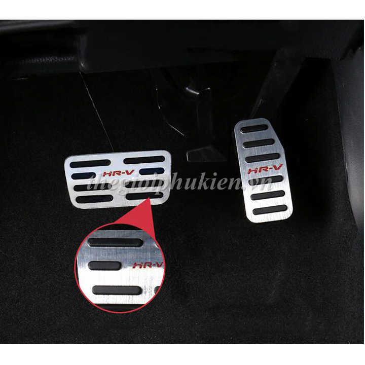 Bộ ốp bọc chân ga, chân phanh honda hrv, hr-v