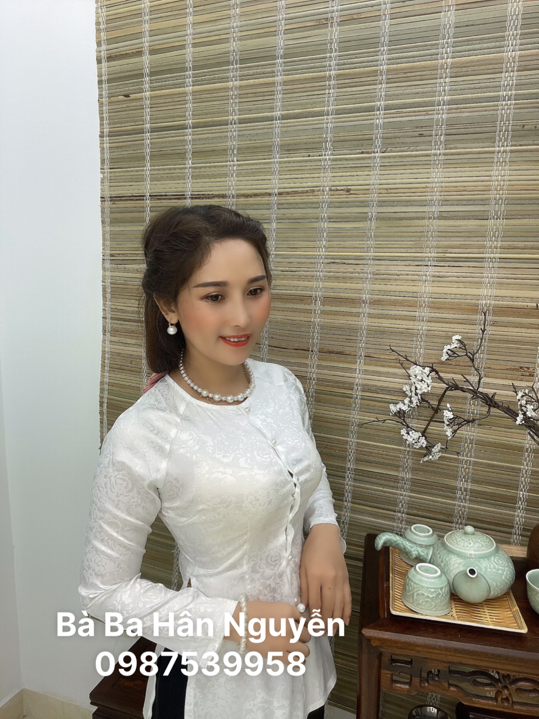 ÁO BA GẤM KÈM QUẦN